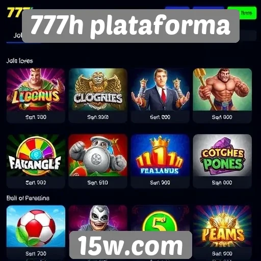 Os jogos mais populares em 777h